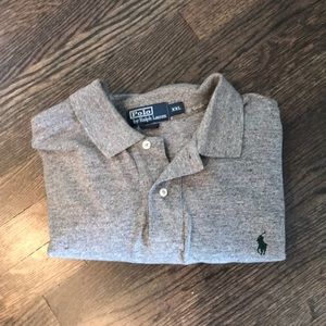 Grey Heather Polo Ralph Lauren polo shirt